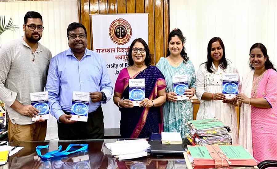 Release of the July 2023 issue of the peer reviewed research journal of the English Department of Rajasthan University.