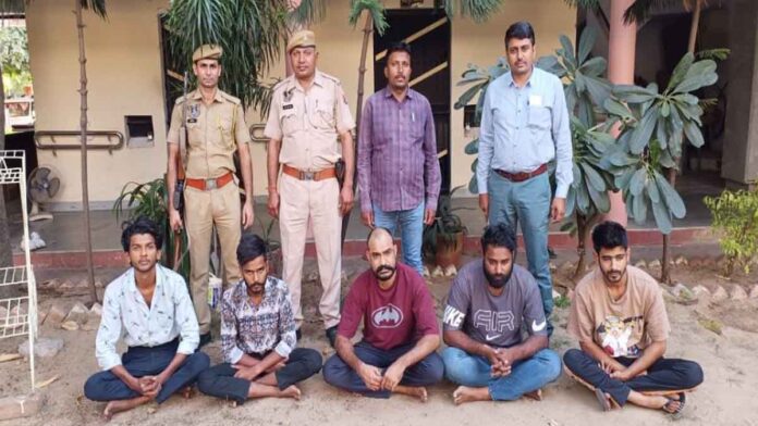 Five criminals planning to commit robbery at jewelers' shops arrested