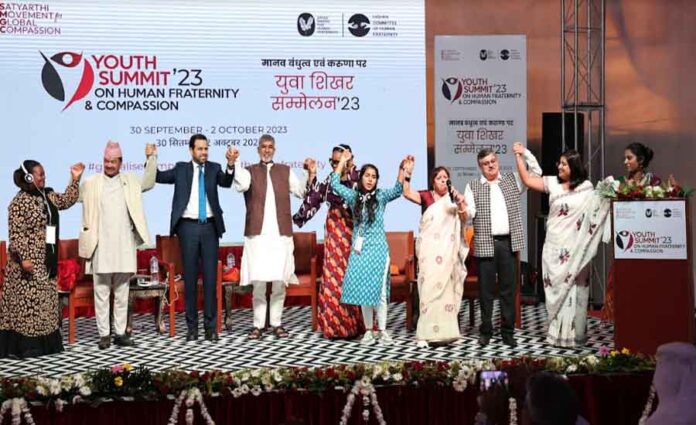 Nobel laureate Kailash Satyarthi's appeal to the youth
