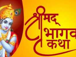 श्रीमद् भागवत कथा में श्रद्धालुओं का भारी सैलाब उमड़ा