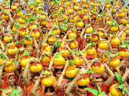 कलश यात्रा के साथ दो दिवसीय श्री श्याम वार्षिकोत्सव का शुभारंभ