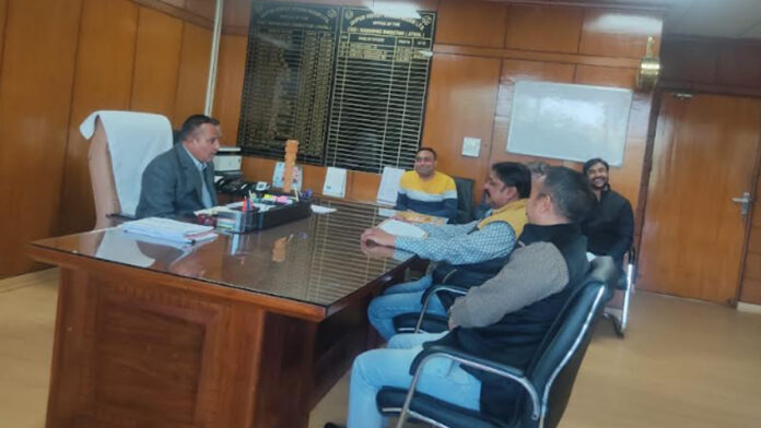 Rajasthan Electricity Workers Federation delegation met JVVNL officials