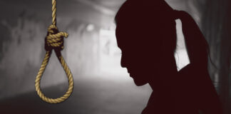 पांच माह के बच्चे को छोड़ विवाहिता फंदे से झूली