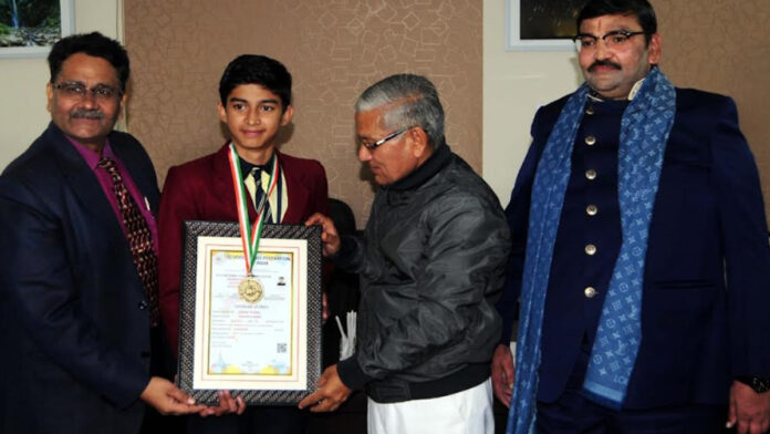 Received gold medal in badminton