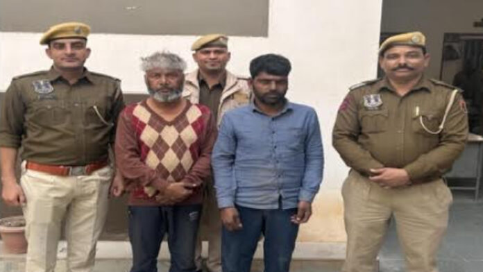 Two miscreants arrested in electricity panel theft case