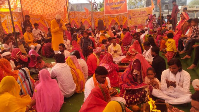 Ramotsav was celebrated in the nomadic settlement