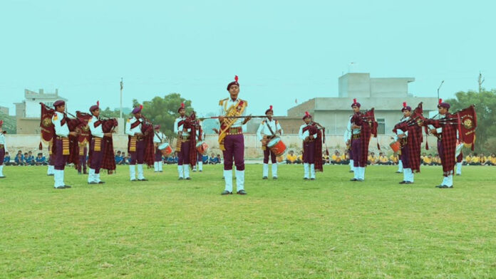 PM Shri Jawahar Navodaya Vidyalaya's pipe band team boys became the winner in 'Western Zonal School Band Competition'