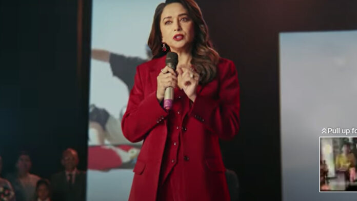 Madhuri Dixit came to give complan to children