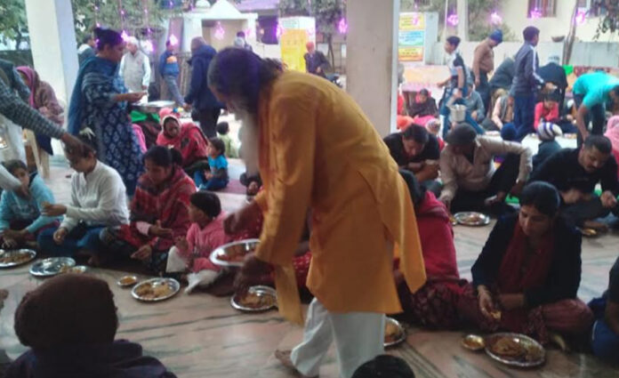 Paushabada festival organized in Radha-Krishna temple of Muralipura