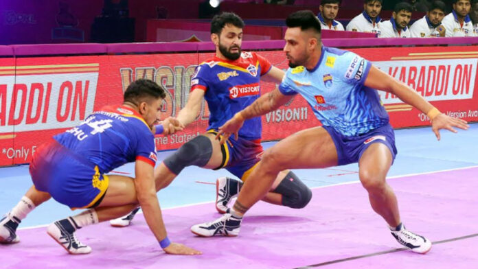 Jaipur Pink Panthers recorded a resounding win over Puneri Paltan team