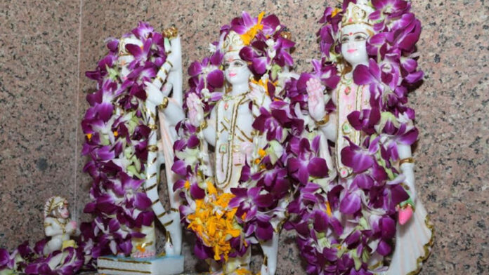 Ram Darbar idol's life consecration took place in Sarveshwar Mahadev Temple