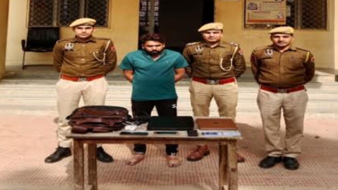 Vicious history-sheeter thief who stole laptop-mobile and cash arrested