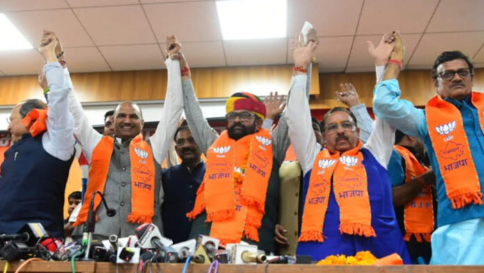 Mahendra Singh Jeet Malviya joins BJP
