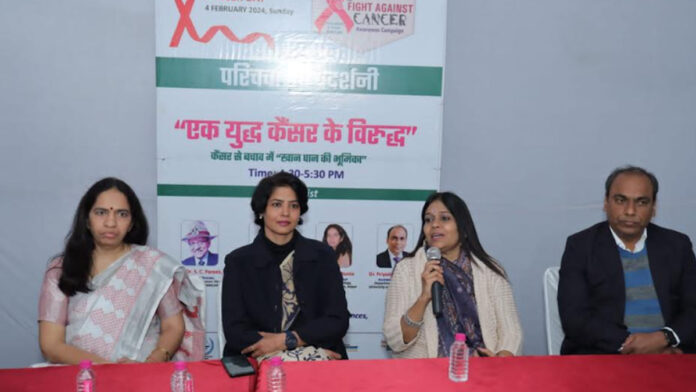 Discussion on role of food in cancer prevention in Jaipur Nutrifest