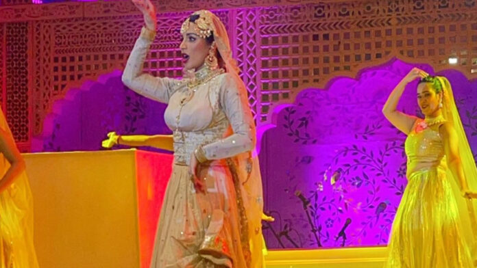 Shama Sikander danced to classical music for the first time