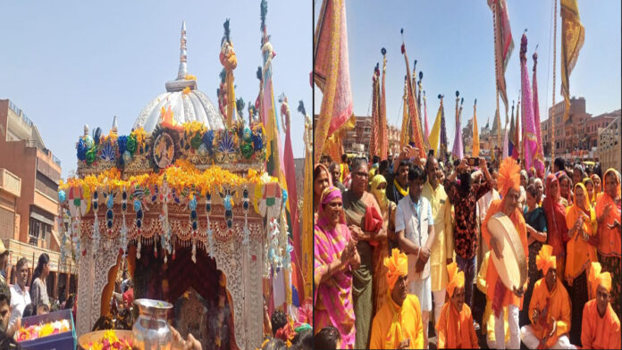 Jaipur's oldest padyatra leaves for Khatu
