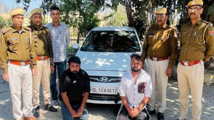 Two smugglers from Punjab arrested with 70 grams of illegal heroin