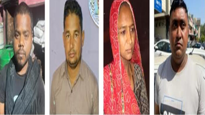 Four accused including a woman involved in liquor smuggling arrested in Jaipur