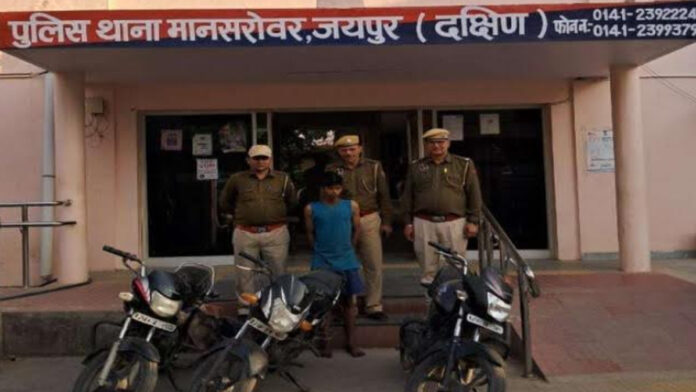 Rocky, a vicious vehicle thief who stole two-wheeler, arrested