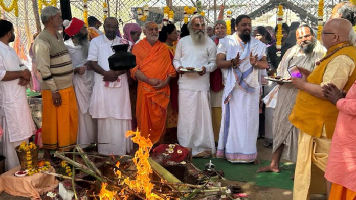Completion of Shri Ram Mahayagya in Siyaram Dungri