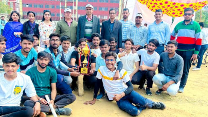 Exciting competition organized in sports competition at Regional College of Pharmacy, Sitapura, Jaipur.