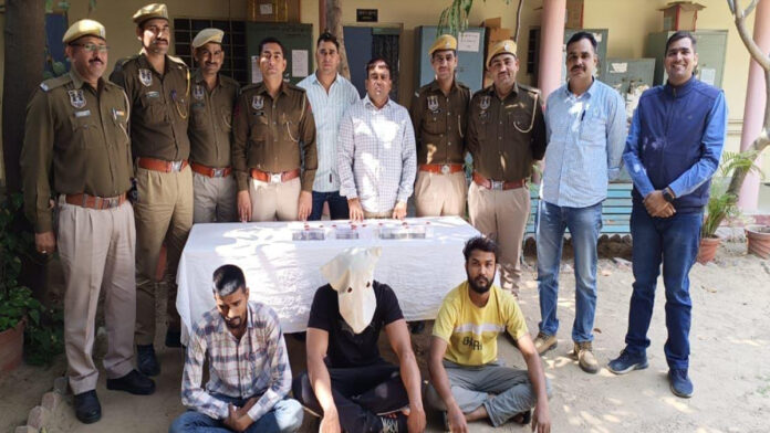 Three miscreants who threw chilli in businessman's eyes and robbed 33, arrested