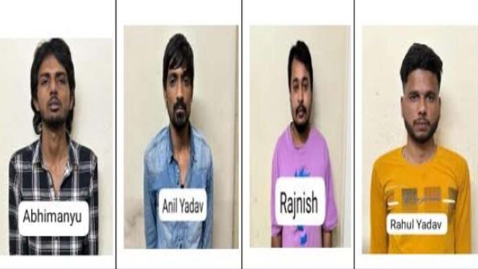 ATS caught four criminals of Baba Gang