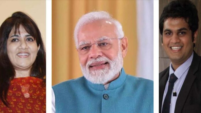 Lata Mangeshkar's niece Rachna Shah and Rhythm Wagholikar dedicate a soulful song to Prime Minister Narendra Modi