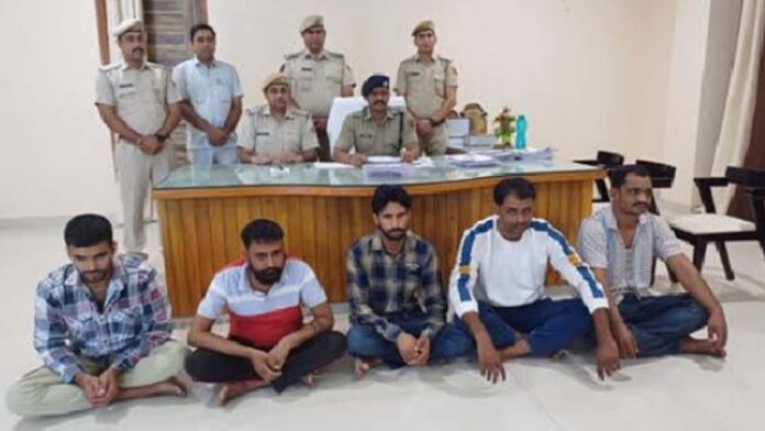Five miscreants including two history-sheeters planning robbery arrested