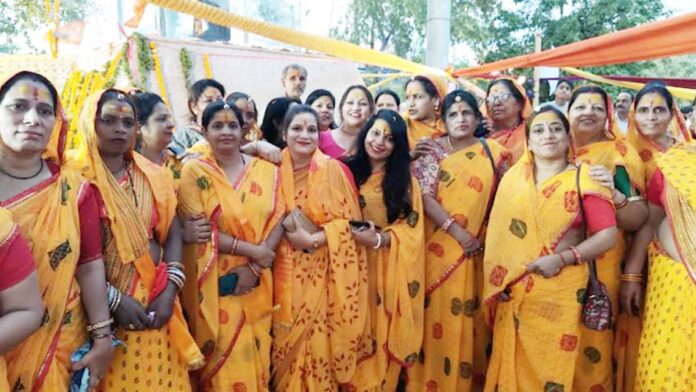 Parshuram Janmotsav was celebrated with great pomp at Parshuram Circle.