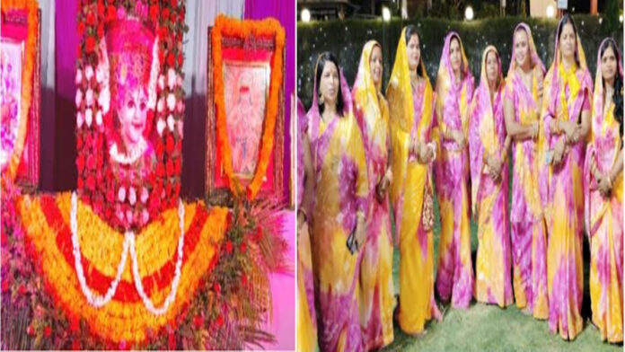 Baba Shyam's court decorated in Kishan Mahal