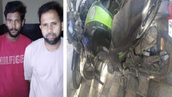 Vicious chain snatcher and his buyer arrested
