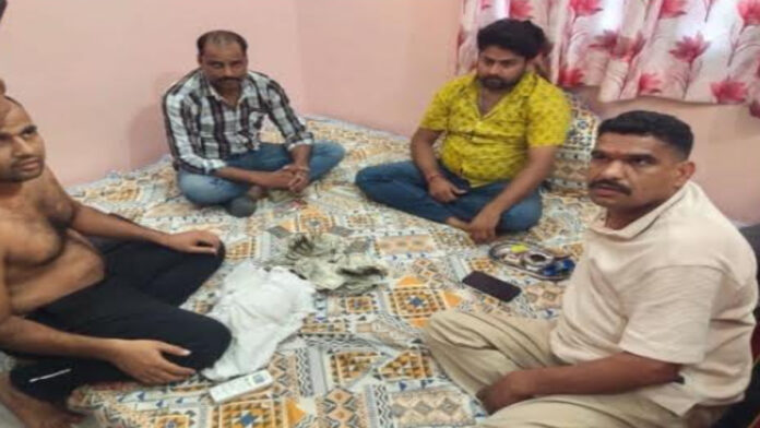Four gamblers arrested for gambling