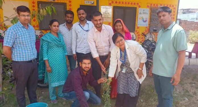Tree plantation on World Environment Day