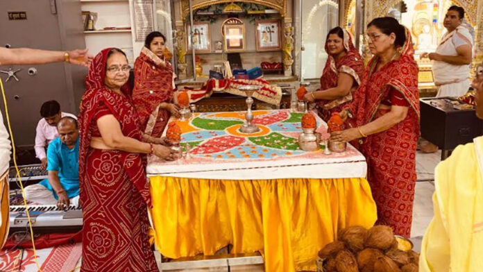 Shrut Panchami Festival at Jyoti Nagar Jain Temple