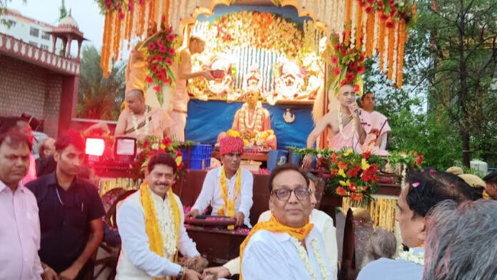 Lord Jagannath's Rath Yatra started on a hydraulic chariot