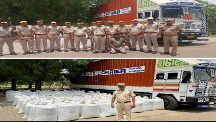 Inter-state smuggler arrested with poppy husk worth Rs 5 crore