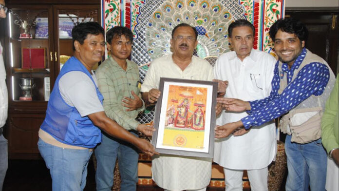 Assembly Speaker Vasudev Devnani released the poster of Nazar Photo Exhibition