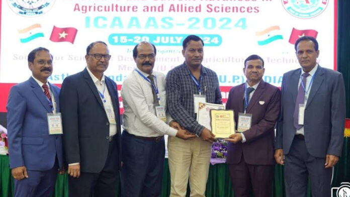 Dr. Yadav raised the flag of MPUAT in Vietnam Dr. Yadav raised the flag of MPUAT in Vietnam