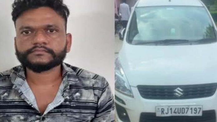 The smuggler who supplies weapons got caught by the police