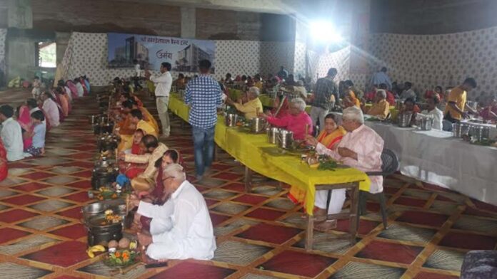 Khandelwal community's collective Shiv worship Rudrabhishek culmination