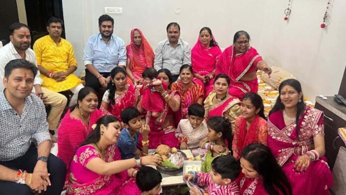 Four generations celebrated the festival of Raksha Bandhan together