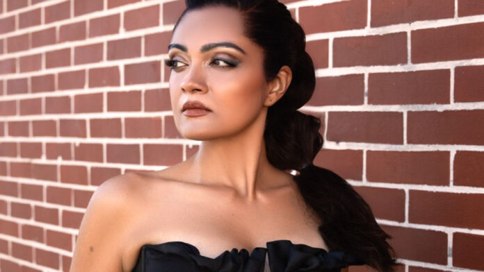 Actress Sheena Chauhan's look is a mix of traditional and modern aesthetics
