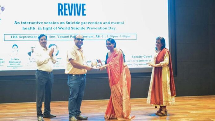 Manipal University Jaipur organized an awareness program on World Suicide Prevention Day