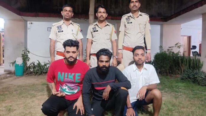 Three accused arrested for spreading fake news on social media claiming it to be an incident of mob lynching