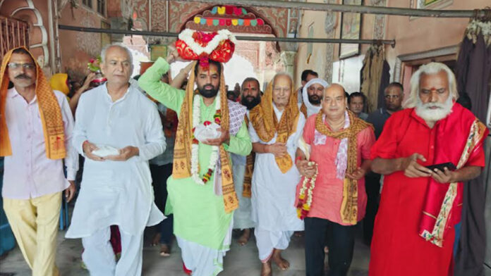Shrimad Bhagwat: Katha Vyas Dr. Prashant Sharma left for Badrinath