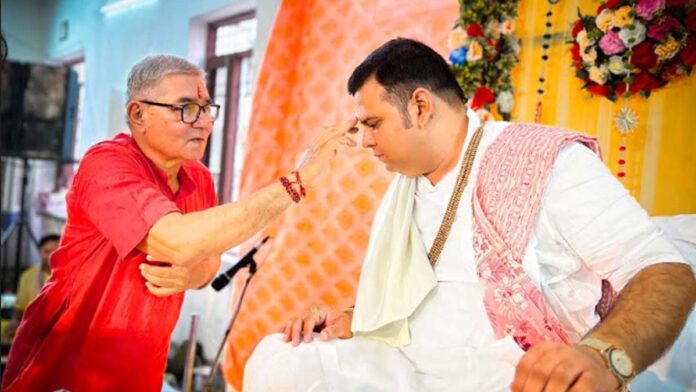 Shiva Mahapuran story organized in Chaturbhuj Ji temple