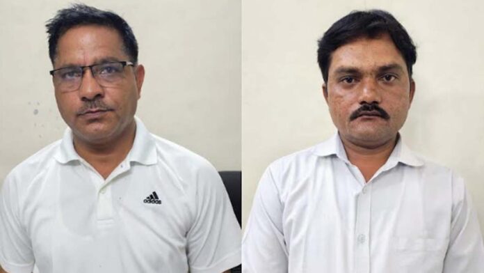 Assistant Sub-Inspector of Police and broker arrested while taking bribe