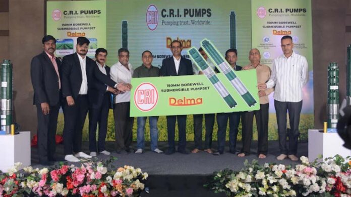 CRI Pumps launches groundbreaking Delma Borewell Submersible Pumpset