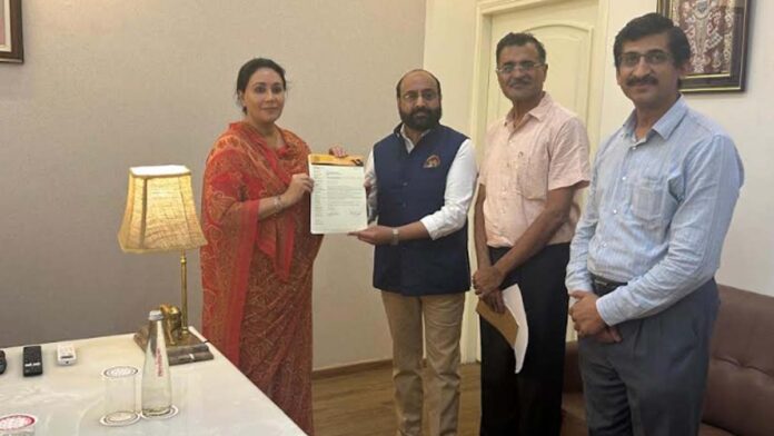 FHTR expressed gratitude to Diya Kumari on the announcement of RIPS